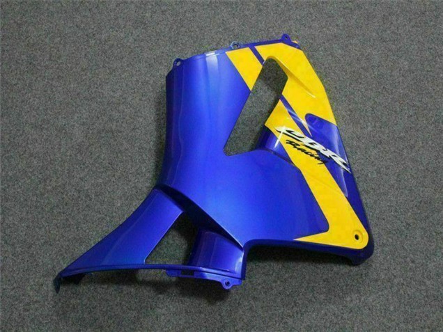 2005-2006 Yellow Blue Honda CBR600RR Motorcycle Fairings UK