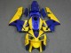 2005-2006 Yellow Blue Honda CBR600RR Motorcycle Fairings UK