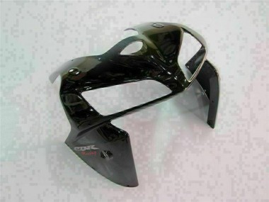Buy 2005-2006 Glossy Black White Honda CBR600RR Motorcycle Fairings UK