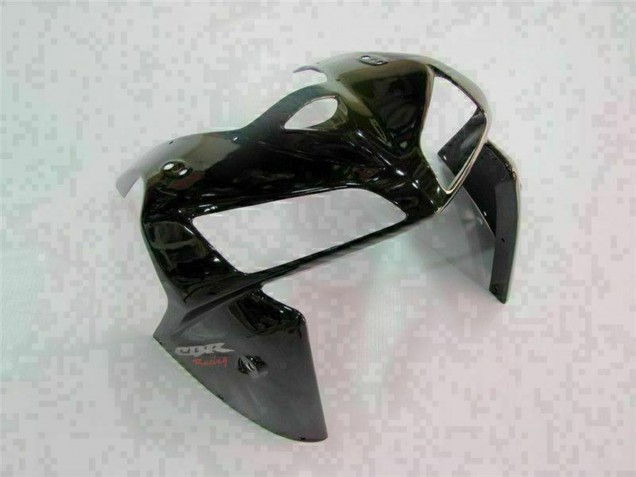2005-2006 Glossy Black White Honda CBR600RR Motorcycle Fairings UK