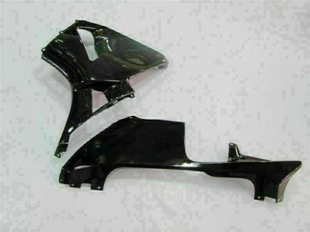 2005-2006 Glossy Black White Honda CBR600RR Motorcycle Fairings UK