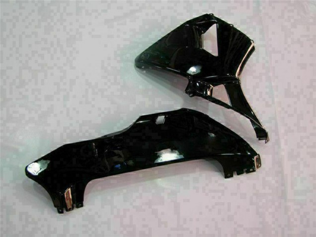 2005-2006 Glossy Black White Honda CBR600RR Motorcycle Fairings UK