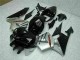 2005-2006 Glossy Black Silver Honda CBR600RR Motorcycle Fairings UK