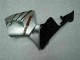 2005-2006 Glossy Black Silver Honda CBR600RR Motorcycle Fairings UK
