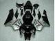 2005-2006 Glossy Black Silver Honda CBR600RR Motorcycle Fairings UK