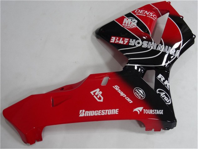 2005-2006 Red Black Honda CBR600RR Motorcycle Fairings Kit UK