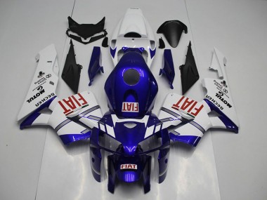 Buy 2005-2006 White Blue Red Fiat Honda CBR600RR Motorcycle Fairings UK
