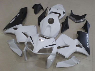 Buy 2005-2006 White Black Honda CBR600RR Motorcycle Fairings Kit UK