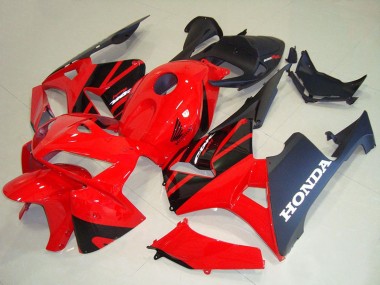 Buy 2005-2006 Red Black Honda CBR600RR Motorcycle Fairing Kits UK