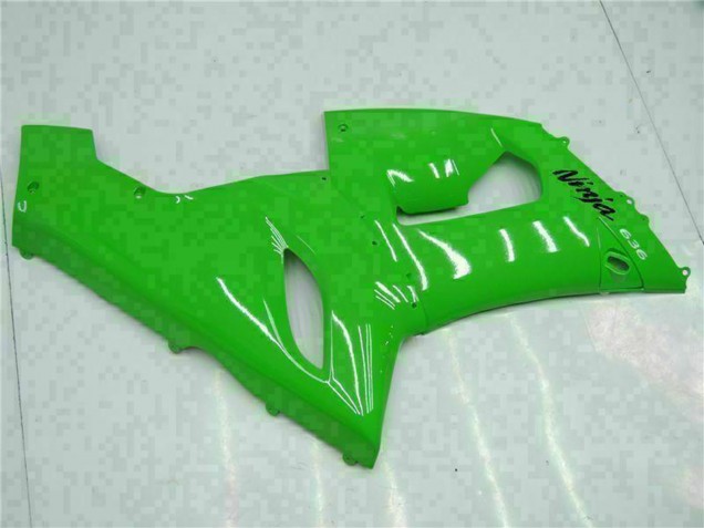 2005-2006 Green Kawasaki ZX6R Motorcycle Fairing UK