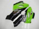 2005-2006 Green Glossy Black Elf Kawasaki ZX6R Motorcycle Fairings UK
