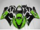2005-2006 Green Glossy Black Elf Kawasaki ZX6R Motorcycle Fairings UK
