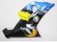 2005-2006 Blue Yellow Black Shark Kawasaki ZX6R Motorcycle Fairings UK
