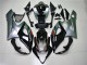 2005-2006 Glossy Black Silver Suzuki GSXR 1000 Motorcycle Fairing UK