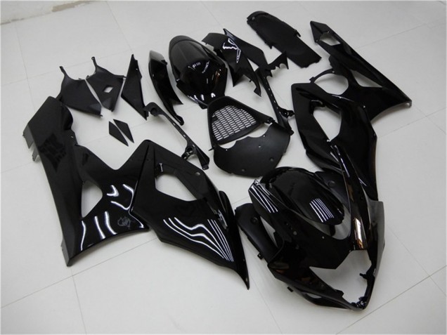 2005-2006 Glossy Black Suzuki GSXR 1000 Motorcycle Fairing Kits UK