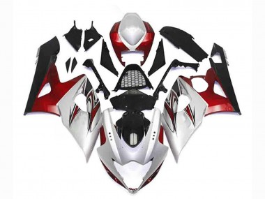 Buy 2005-2006 Silver Red Black Suzuki GSXR 1000 Motorcycle Fairing Kits UK