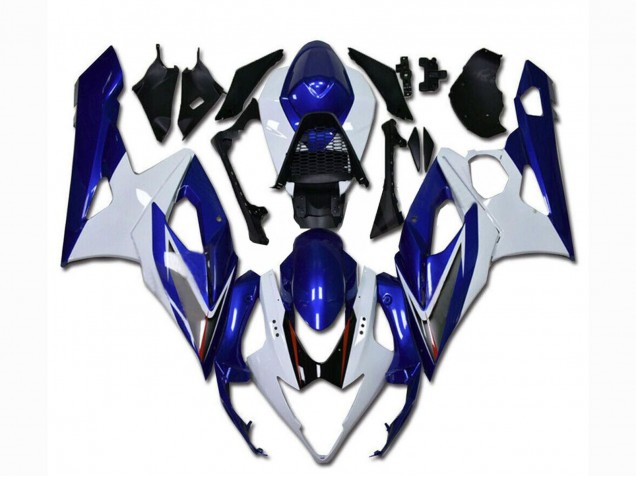 2005-2006 White Blue Suzuki GSXR 1000 Motorcycle Fairing UK