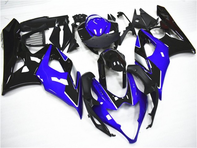 2005-2006 Blue Black Suzuki GSXR 1000 Motorcycle Fairing Kits UK