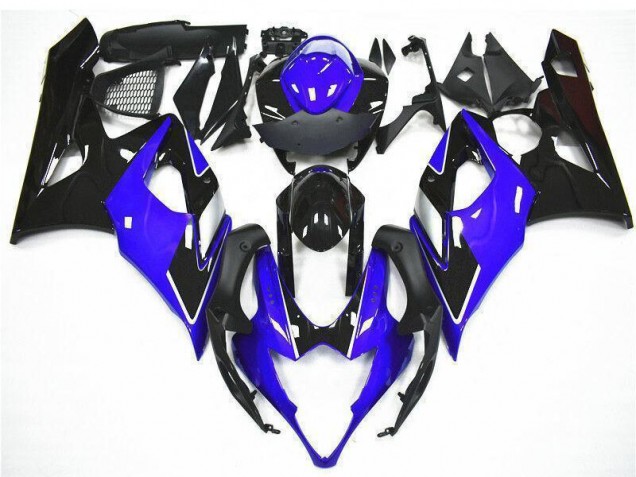 2005-2006 Blue Black Suzuki GSXR 1000 Motorcycle Fairing Kits UK