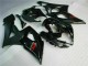 2005-2006 Glossy Black Matte Black Red Suzuki GSXR 1000 Motorcycle Fairing UK