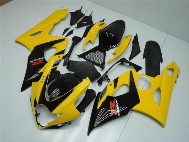 2005-2006 Yellow Glossy Black Red Suzuki GSXR 1000 Motorcycle Fairings UK