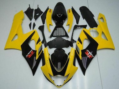 Buy 2005-2006 Yellow Glossy Black Red Suzuki GSXR 1000 Motorcycle Fairings UK