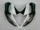 2005-2006 White Glossy Black Suzuki GSXR 1000 Motorcycle Fairings UK