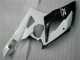 2005-2006 White Glossy Black Suzuki GSXR 1000 Motorcycle Fairings UK