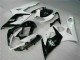 2005-2006 White Glossy Black Suzuki GSXR 1000 Motorcycle Fairings UK