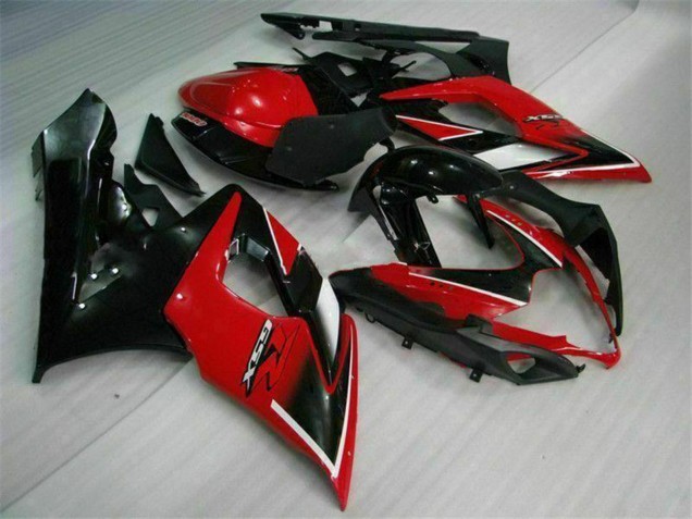2005-2006 Red Glossy Black Matte Black Suzuki GSXR 1000 Motorcycle Fairings UK