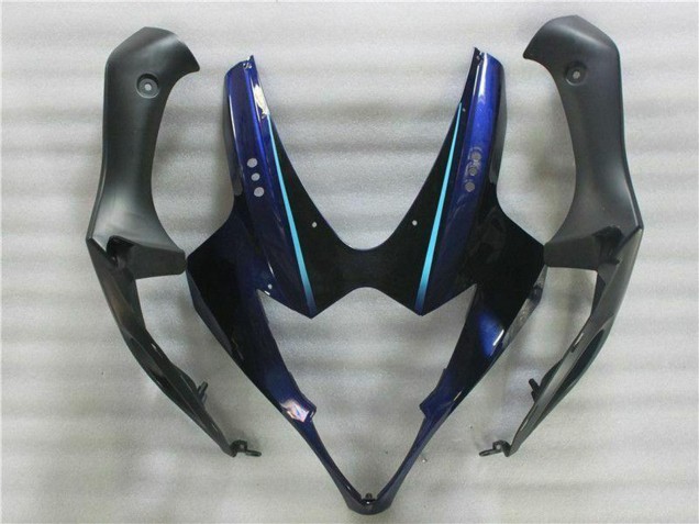 2005-2006 White Blue Glossy Black Suzuki GSXR 1000 Motorcycle Fairing Kits UK