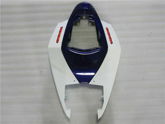 2005-2006 White Blue Glossy Black Suzuki GSXR 1000 Motorcycle Fairing Kits UK