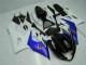 2005-2006 White Blue Glossy Black Suzuki GSXR 1000 Motorcycle Fairing UK