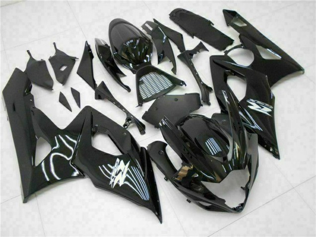 2005-2006 Glossy Black Suzuki GSXR 1000 Motorcycle Fairing UK