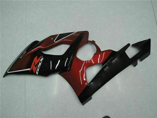 2005-2006 Red Glossy Black Suzuki GSXR 1000 Motorcycle Fairing UK
