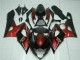2005-2006 Red Glossy Black Suzuki GSXR 1000 Motorcycle Fairing UK