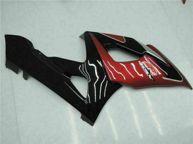 2005-2006 Red Silver Glossy Black Suzuki GSXR 1000 Motorcycle Fairings UK