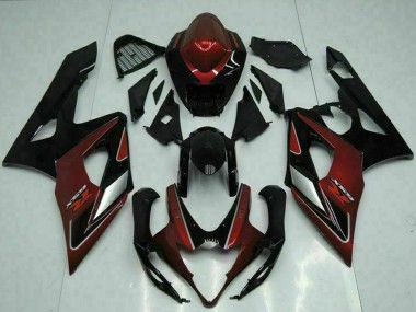 Buy 2005-2006 Red Silver Glossy Black Suzuki GSXR 1000 Motorcycle Fairings UK