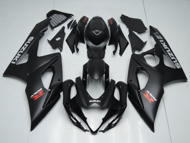 2005-2006 Matte Black Suzuki GSXR 1000 Motorcycle Fairing Kits UK