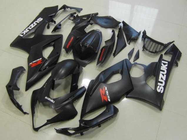 2005-2006 Matte Black White Red Suzuki GSXR 1000 Motorcycle Fairings UK