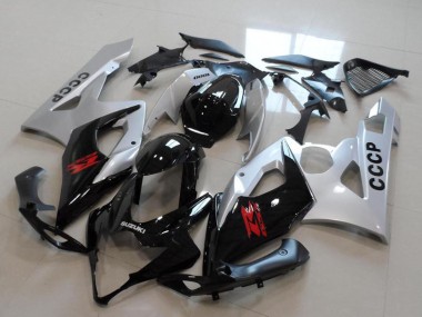 Buy 2005-2006 Silver Black Red Suzuki GSXR 1000 Motorcycle Fairing Kits UK