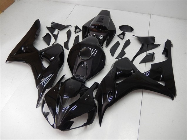 2006-2007 Glossy Black Honda CBR1000RR Motorcycle Fairings UK