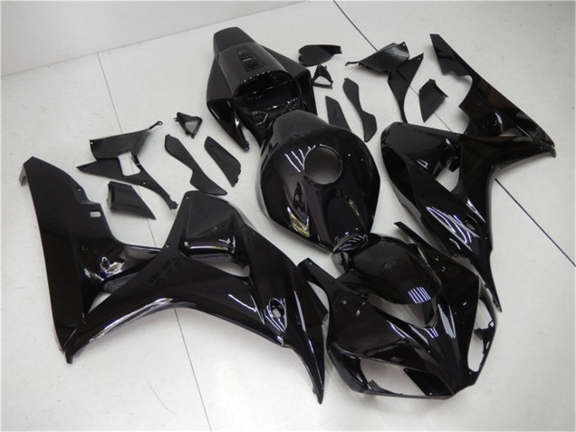 2006-2007 Glossy Black Honda CBR1000RR Motorcycle Fairings UK