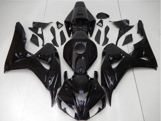 2006-2007 Glossy Black Honda CBR1000RR Motorcycle Fairings UK