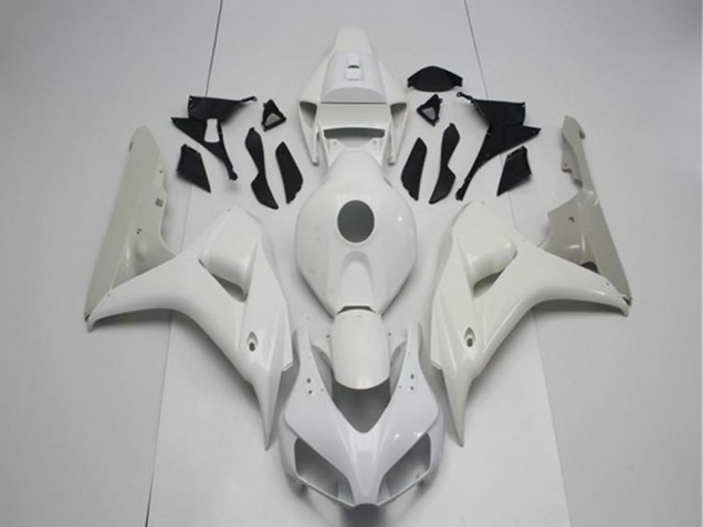 2006-2007 White Silver Honda CBR1000RR Motorcycle Fairings UK