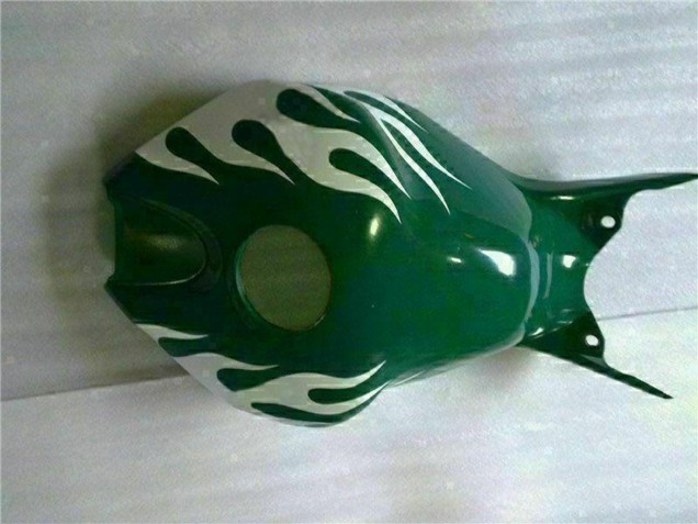 2006-2007 White Green Flame Honda CBR1000RR Motorcycle Fairings UK