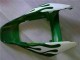 2006-2007 White Green Flame Honda CBR1000RR Motorcycle Fairings UK