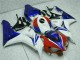 2006-2007 White Red Blue HRC Honda CBR1000RR Motorcycle Fairing Kits UK