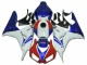2006-2007 White Red Blue HRC Honda CBR1000RR Motorcycle Fairing Kits UK