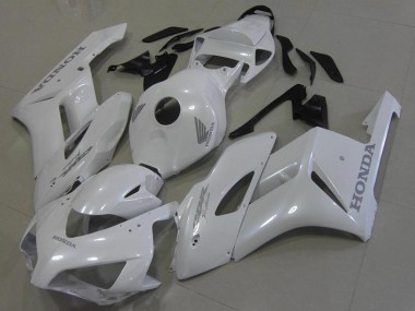 Buy 2006-2007 White with Silver Decals Honda CBR1000RR Motorcycle Fairings UK